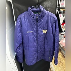 Columbia University of Washington puffy jacket